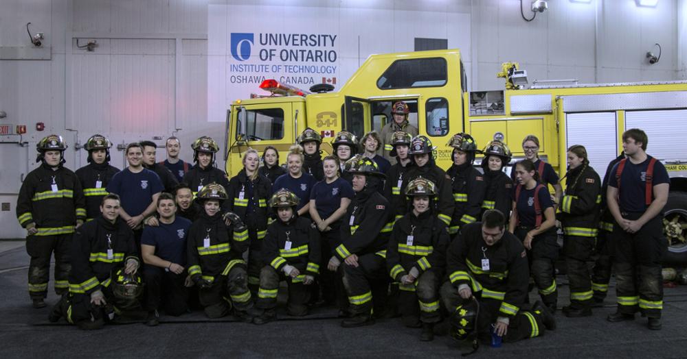 Firefighter Environmental Stress Workshop Group Photo